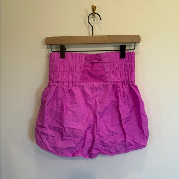 Free People The Way Home Athletic Shorts in Pink - Picture 3 of 5